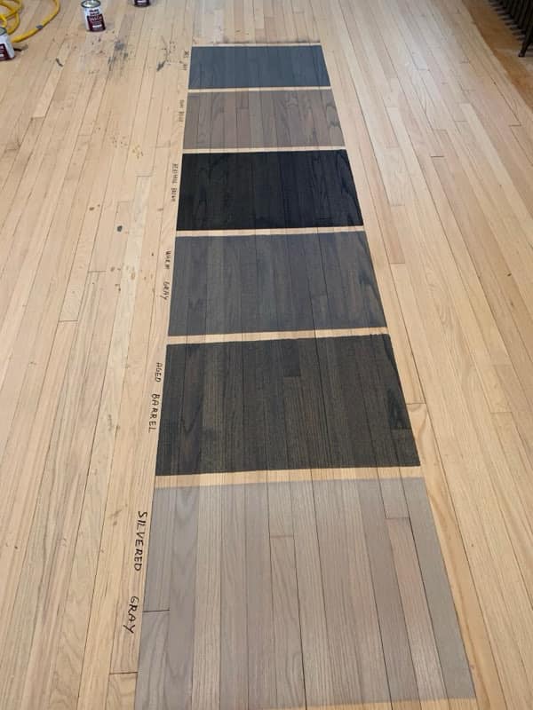 Hardwood Floors Colors How To Choose, Hardwood Floor Stain Samples