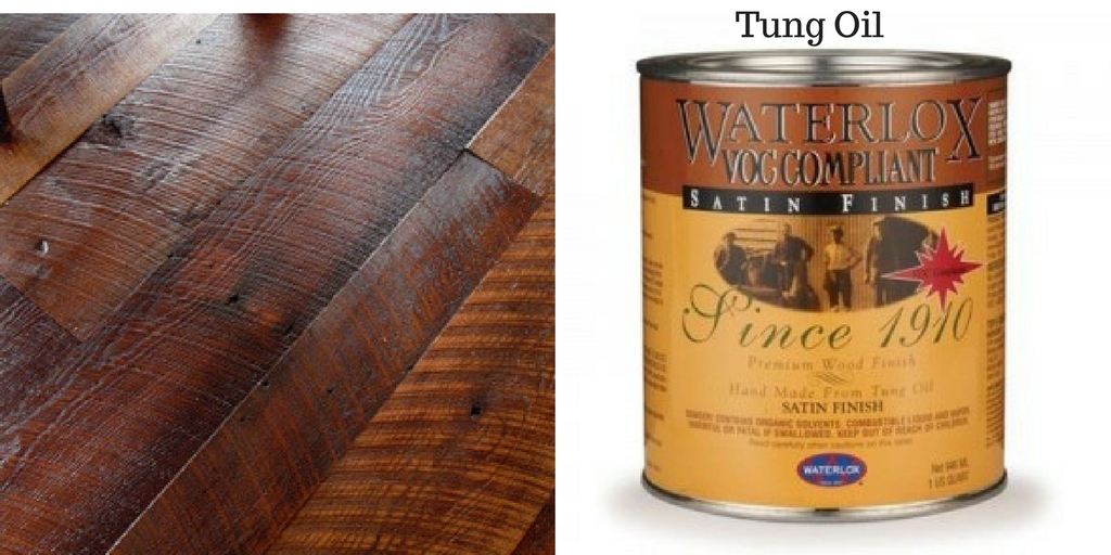 Tung Oil Finish