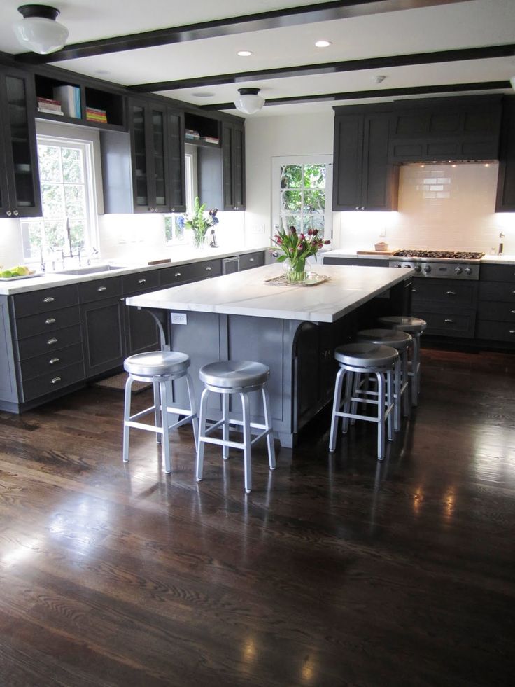 Dark Wood Kitchen Cabinets With Floors Cabinet Ideas Kitchen Cabinets With Dark Floors And Decor Antique Wood Hardwood Flooring Color Trends Westchester Ny Eagle